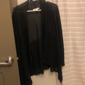 Black cardigan